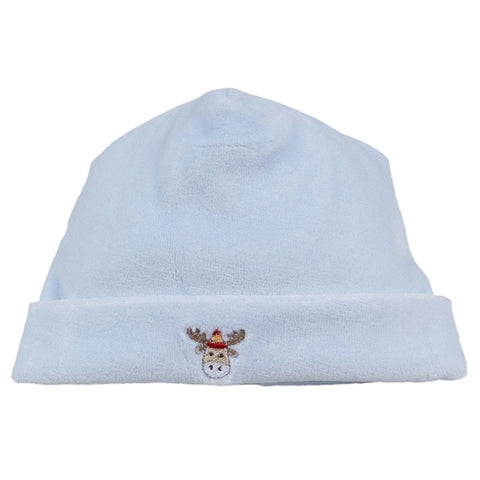 Kissy Kissy - Snow Much Fun  Velour Hat - Blue