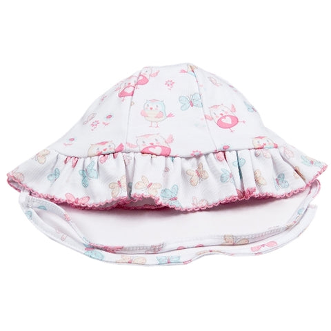 Kissy Kissy - Owlfully Cute  Reversible Floppy Hat