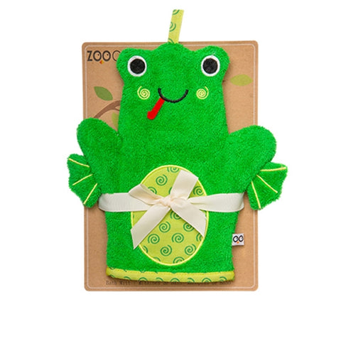 Zoocchini - Baby Bath Mitt - Flippy the Frog