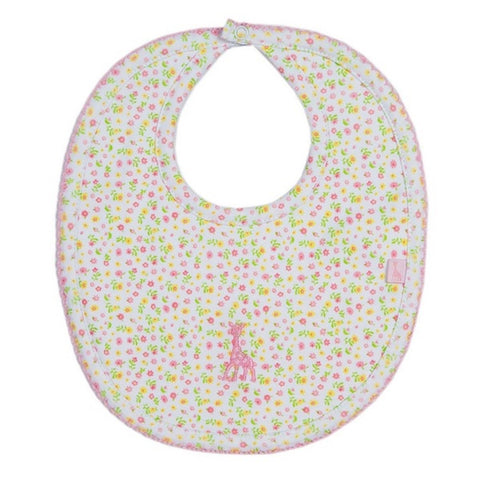 Kissy Kissy - Sophie La Fleur  Print Bib - Pink