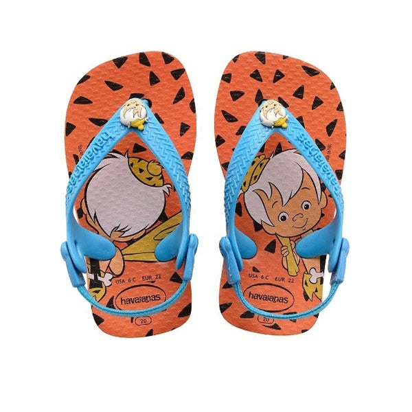 Havaianas - Baby Flinstones Sandal - Neon Orange