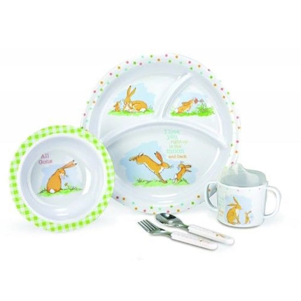 Kids Preferred - Guess How Much I Love You 5 Piece Melamine Set