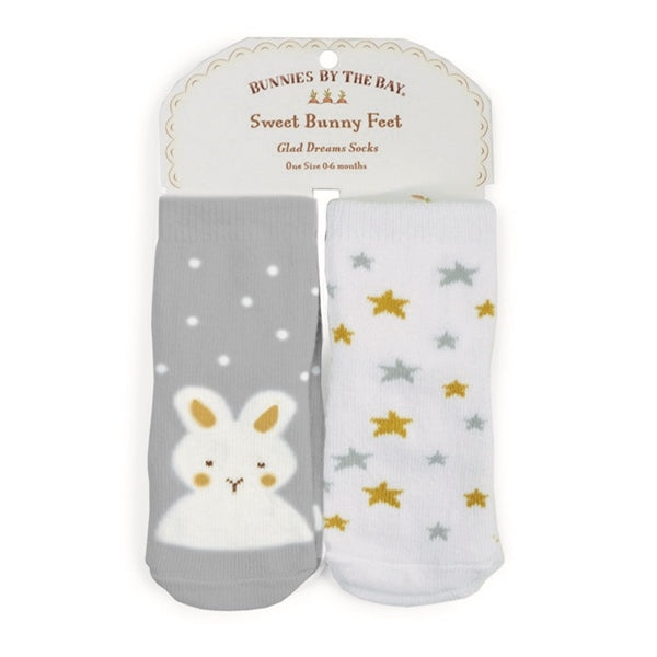 Bunnies By The Bay - Glad Dream Socks