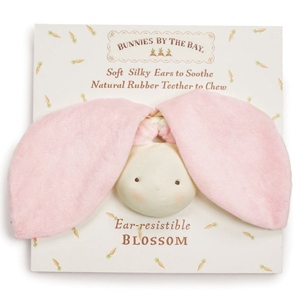 Bunnies By The Bay - Ear-resistible Natural Rubber Teether - Blossom