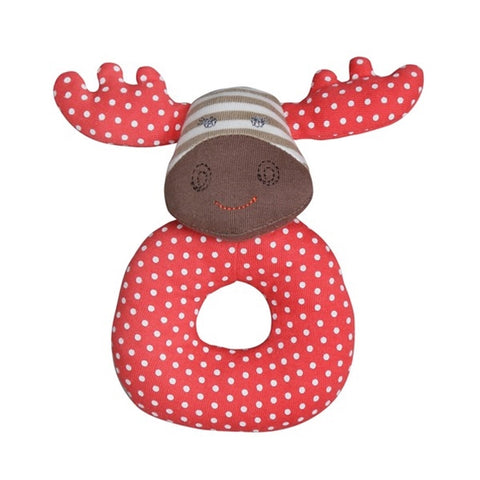 Apple Park - Farm Buddies Teething Rattle - Margeaux Moose