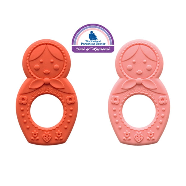 Ore - Silicone Teether Set of 2 - Matryoshka Doll