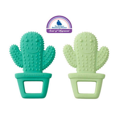 Ore - Silicone Teether Set of 2 - Happy Cactus