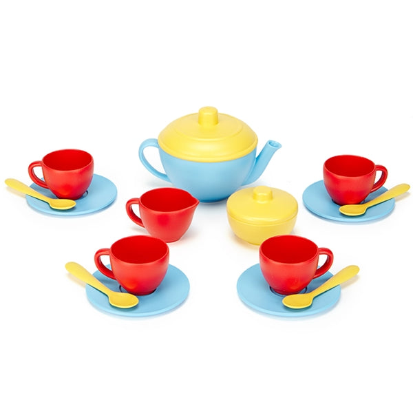 Green Toys - Tea Set - Blue