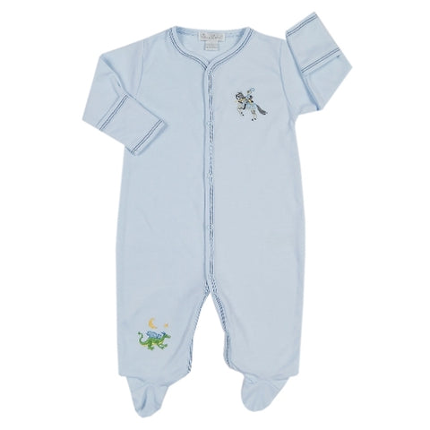 Kissy Kissy - Knights Tale  Footie - Blue