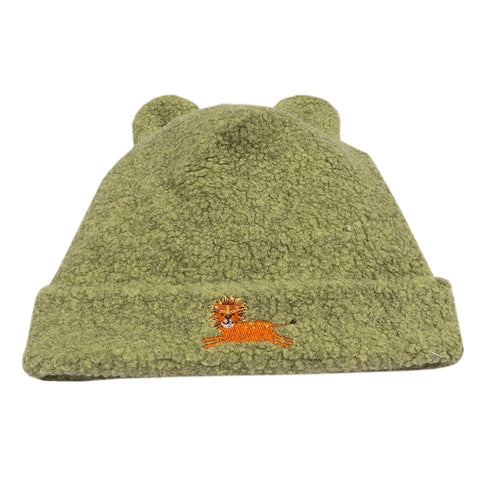 Kissy Kissy - Jungle Jaunt  Sherpa Hat - Green