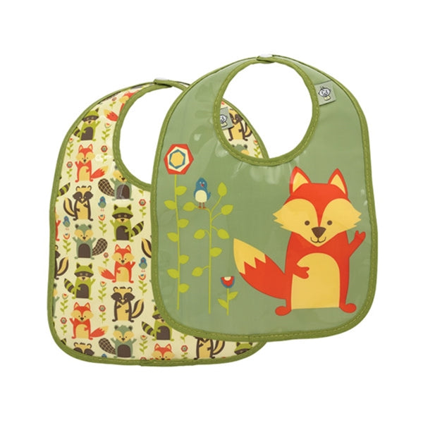 Ore - Mini Bib Gift Set-of-Two - What Did The Fox Eat?