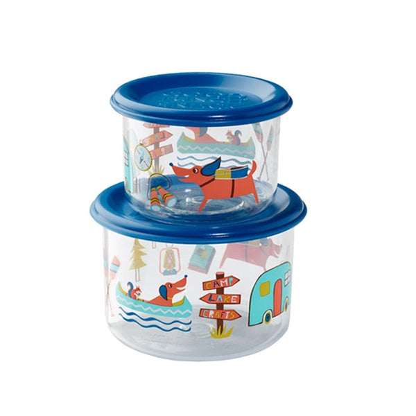 Ore - Good Lunch Snack Containers Small Set-of-Two - Happy Camper