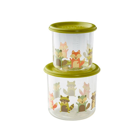 Ore - Good Lunch Snack Containers Large Set-of-Two - Fox