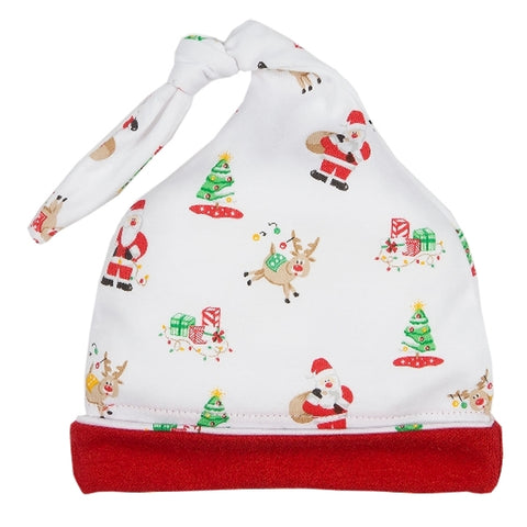 Kissy Kissy - Santas Helpers  Print Stocking Hat