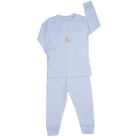 Kissy Kissy - Sophie La Girafe Stripe Pajamas - Blue