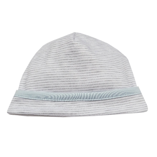 Kissy Kissy - Freight Train   Stripe Hat - Grey