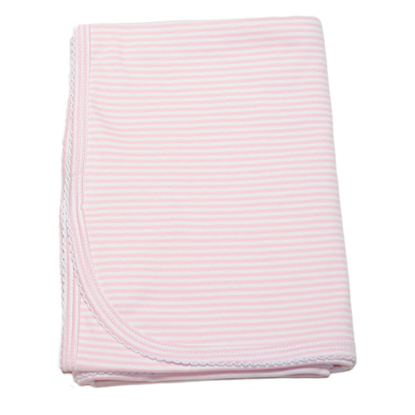 Kissy Kissy - Simple Stripes Blanket - Pink