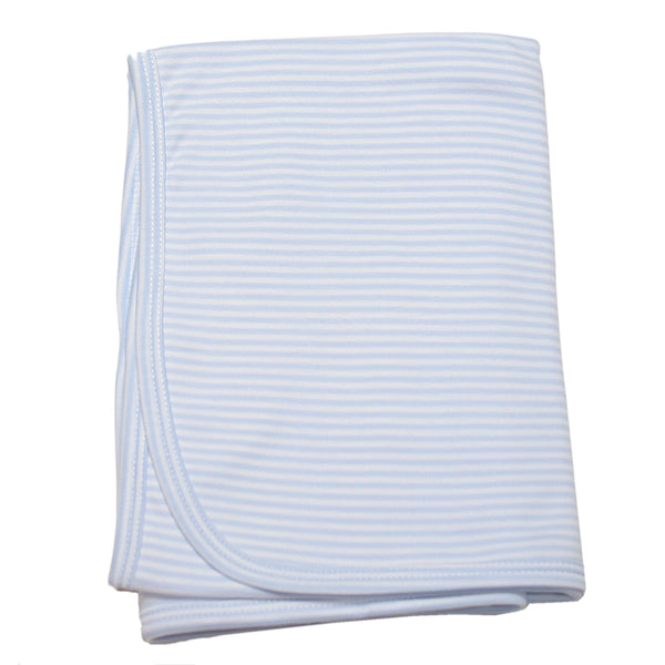 Kissy Kissy - Simple Stripes Blanket - Blue