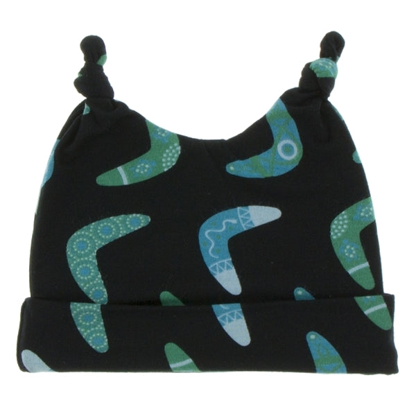 Kickee Pants - Print Double Knot Hat - Midnight Boomerang