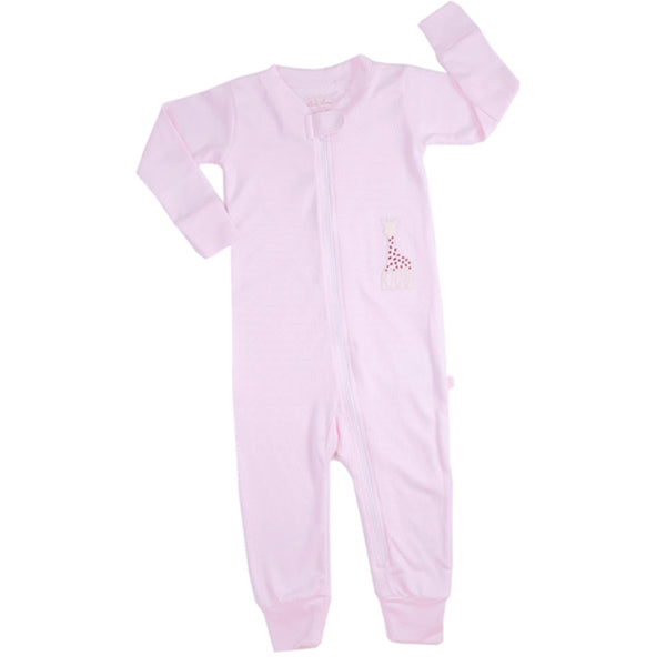 Kissy Kissy - Sophie Stripe Zipper PJ - Pink