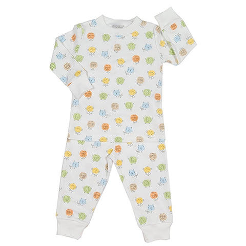 Kissy Kissy - Safari Smiles Print Pajamas - Blue