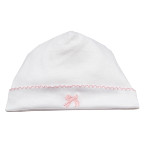 Kissy Kissy - Fawn Favorites  Hat Embroidered - Wh/Pink