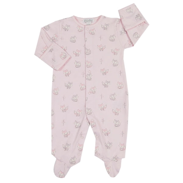 Kissy Kissy - Foxy  Print Footie - Pink