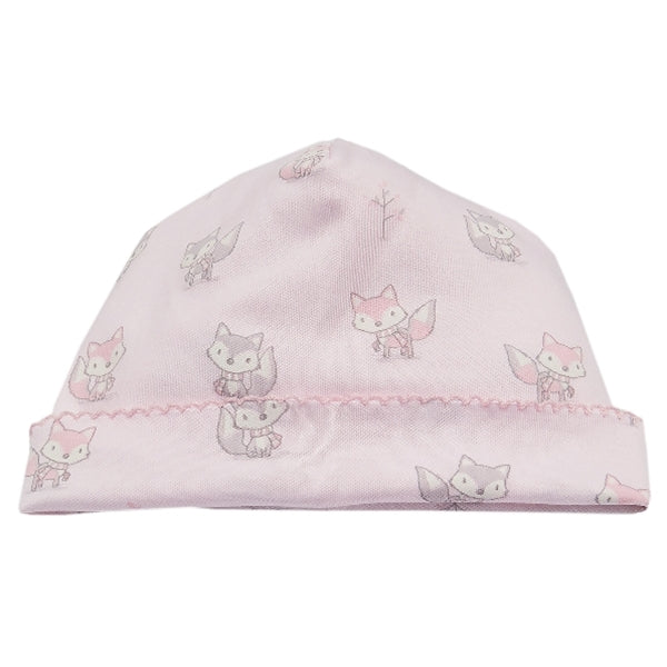 Kissy Kissy - Foxy  Print Hat - Pink