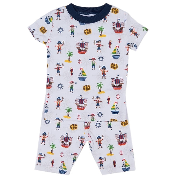 Kissy Kissy - Buccaneers  Print Short Pajamas