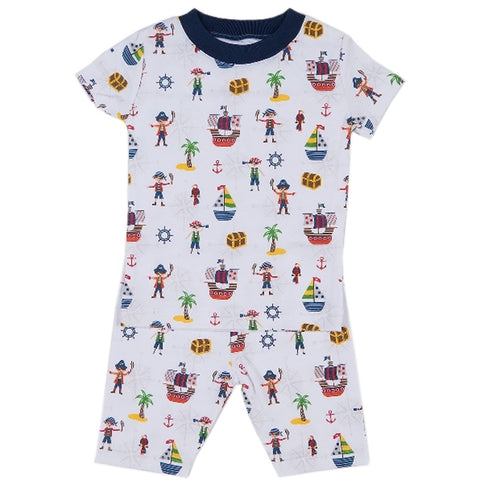 Kissy Kissy - Buccaneers  Print Short Pajamas