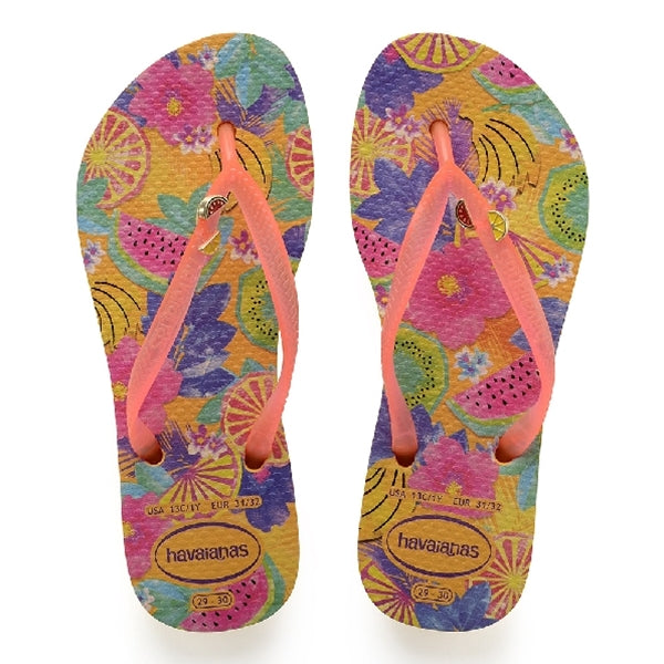 Havaianas - Kids Slim Summer Sandal Banana Yellow