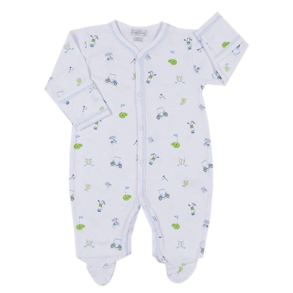 Kissy Kissy - Daddys Caddy  Print Footie