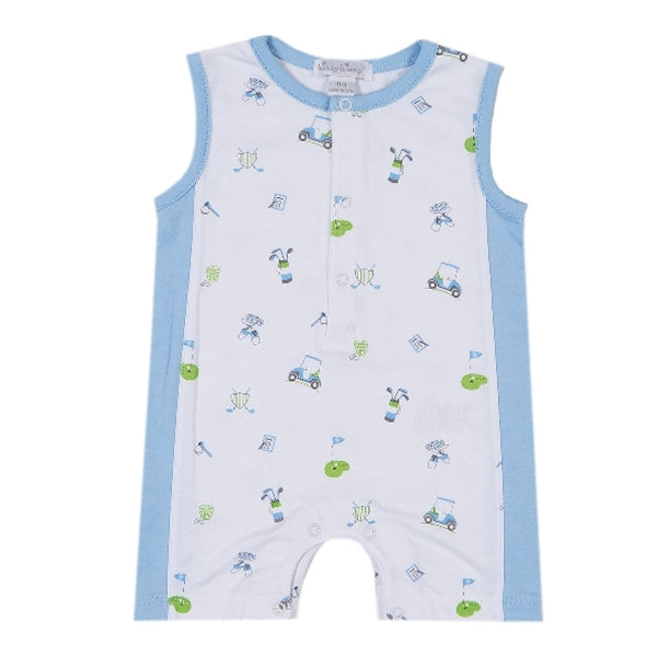 Kissy Kissy - Daddys Caddy  Print Slvlss Short Playsuit