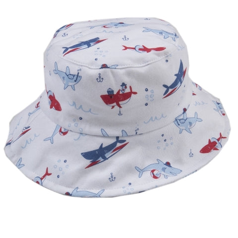 Kissy Kissy - Sea Shenanigans  Print Sunhat