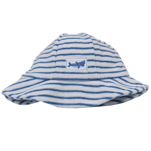 Kissy Kissy - Sea Shenanigans  Terry Stripe Sunhat- Blue