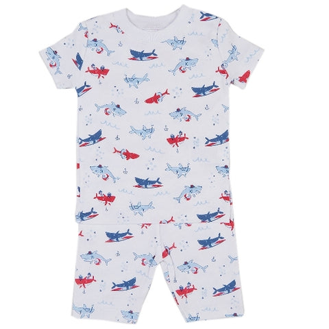 Kissy Kissy - Sea Shenanigans  Print Short Pajamas