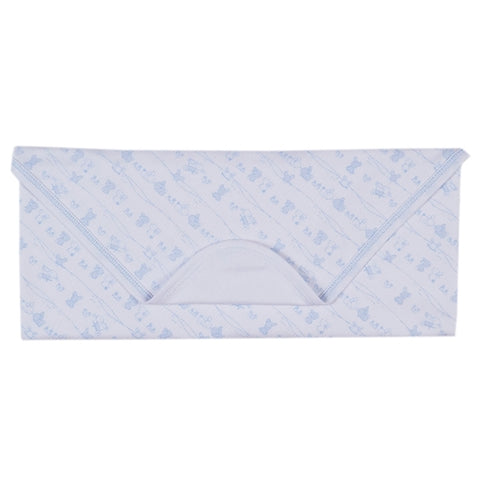 Kissy Kissy - Bunny Tails  Blanket - Blue