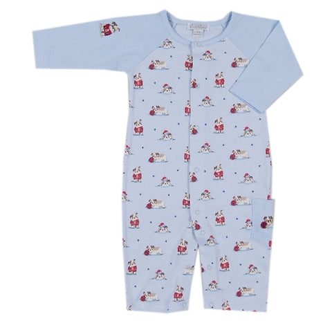 Kissy Kissy - Burly Bulldogs  Print Playsuit