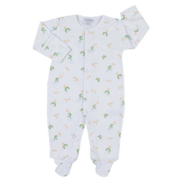 Kissy Kissy - Pond Pals  Print Footie