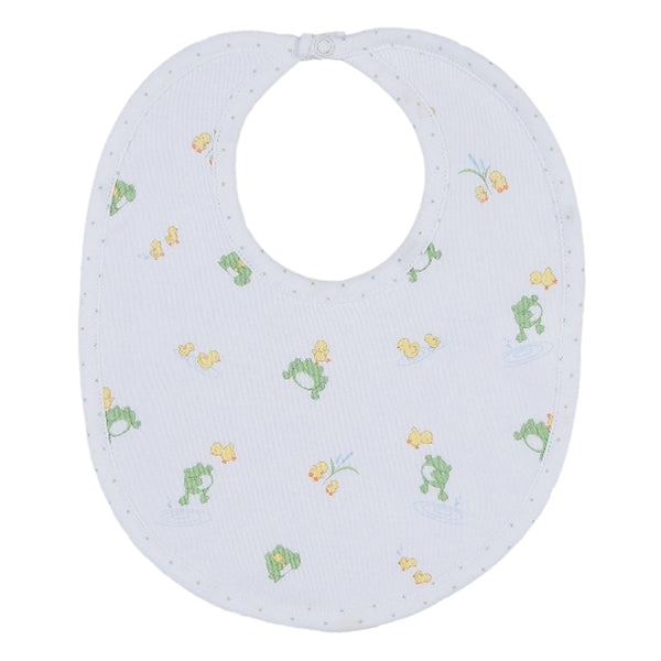 Kissy Kissy - Pond Pals  Print Bib