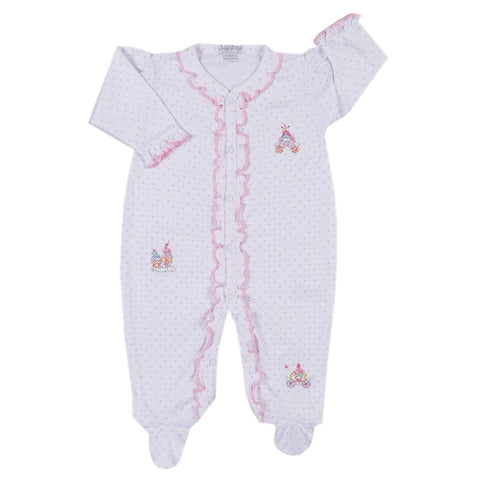 Kissy Kissy - Princess Carriage  Print Footie