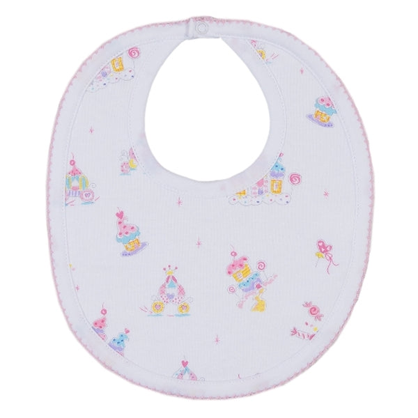 Kissy Kissy - Candy Castles  Print Bib