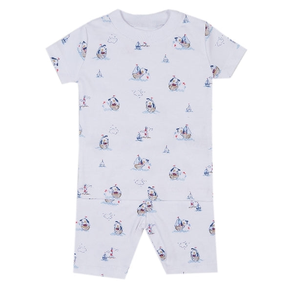 Kissy Kissy - Harbor Master  Print Short Pajamas