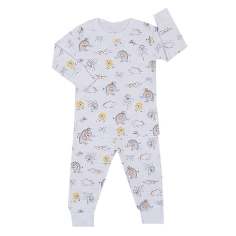 Kissy Kissy - Jungle Jamboree  Print Pajamas