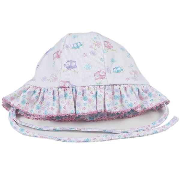 Kissy Kissy - What A Hoot  Reversible Floppy Hat