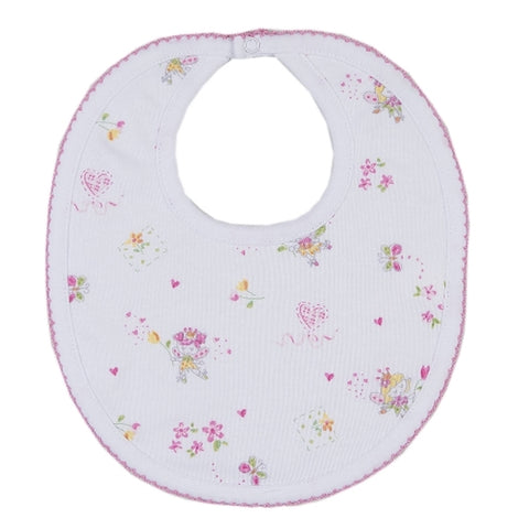 Kissy Kissy - Fairy Garden  Print Bib