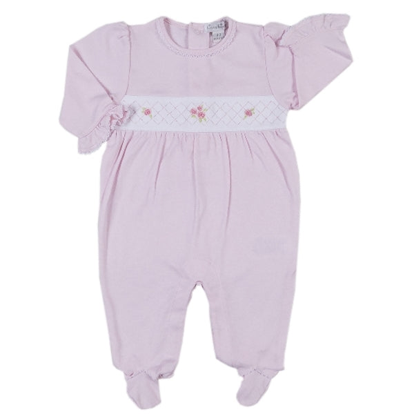 Kissy Kissy - Rose Garden Footie - Pink