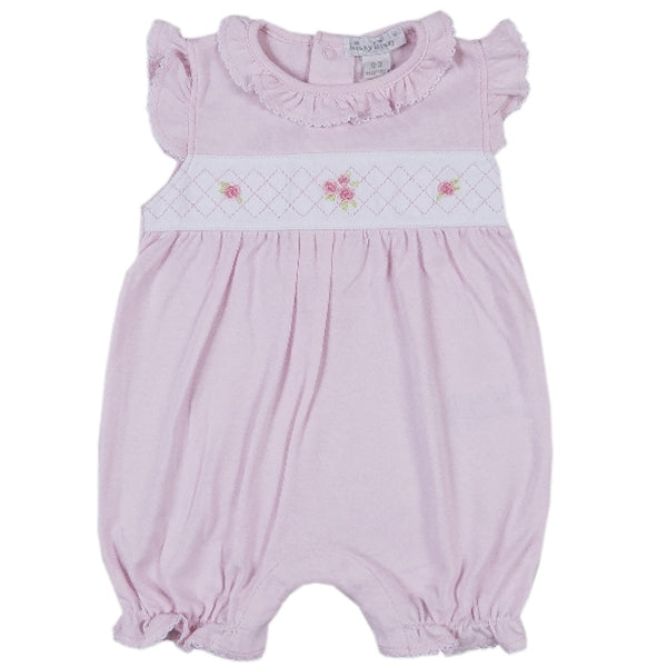 Kissy Kissy - Rose Garden Slvlss. Short Playsuit - Pink