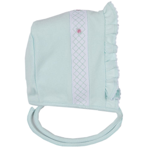 Kissy Kissy - Rose Garden Bonnet - Mint