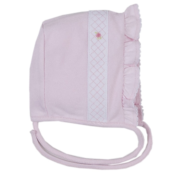 Kissy Kissy - Rose Garden Bonnet - Pink